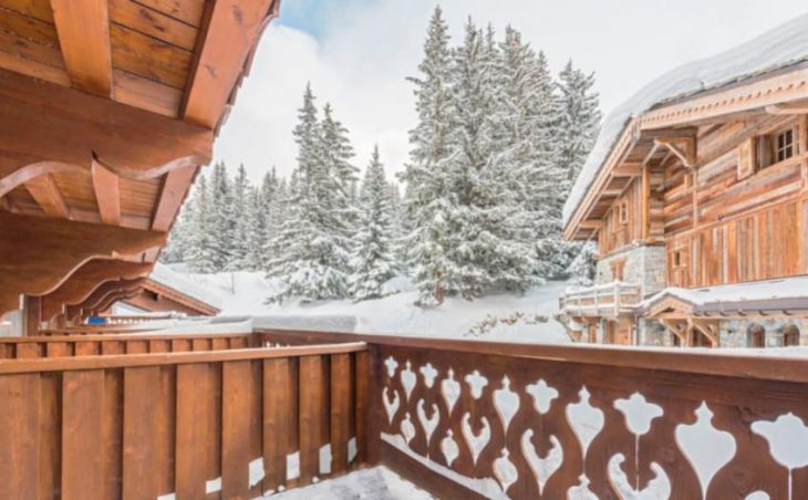 Les Sherpas Hotel, Courchevel, Balcony